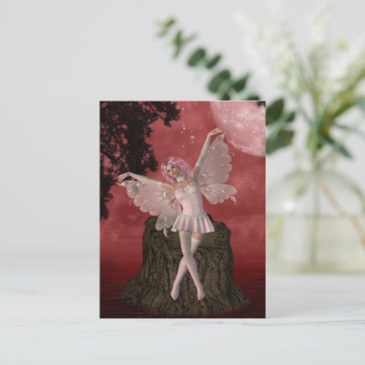 Whimsical Fairy Briefkaart (Staand voorkant)