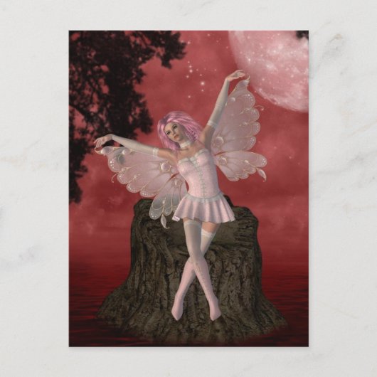 Whimsical Fairy Briefkaart (Voorkant)