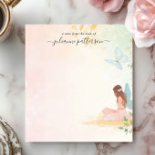 Whimsical Fairy Butterfly Garden Persoonlijke naam Notitieblok