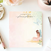 Whimsical Fairy Butterfly Garden Persoonlijke naam Notitieblok