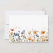 Whimsical Fairy eerste magische verjaardag foto Bedankkaart (Achterkant)