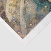 Whimsical Fairy Faces Scrapbooking Mixed Media 2 Tissuepapier (Detail)