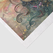 Whimsical Fairy Faces Scrapbooking Mixed Media 3 Tissuepapier (Detail)