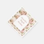 Whimsical Fairy First Birthday Servet (Hoek)