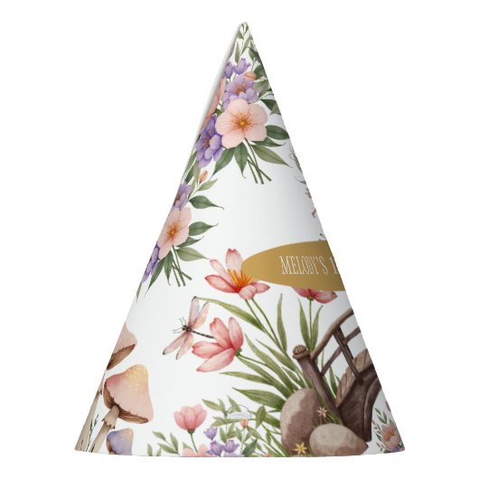 Whimsical fairy garden 1st birthday  feesthoedjes (Links)