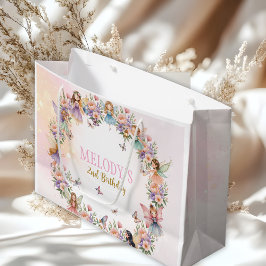 Whimsical fairy garden 2nd birthday  groot cadeauzakje