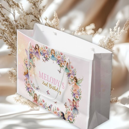Whimsical fairy garden 2nd birthday  groot cadeauzakje