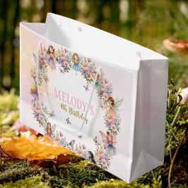 Whimsical fairy garden 4th birthday  groot cadeauzakje