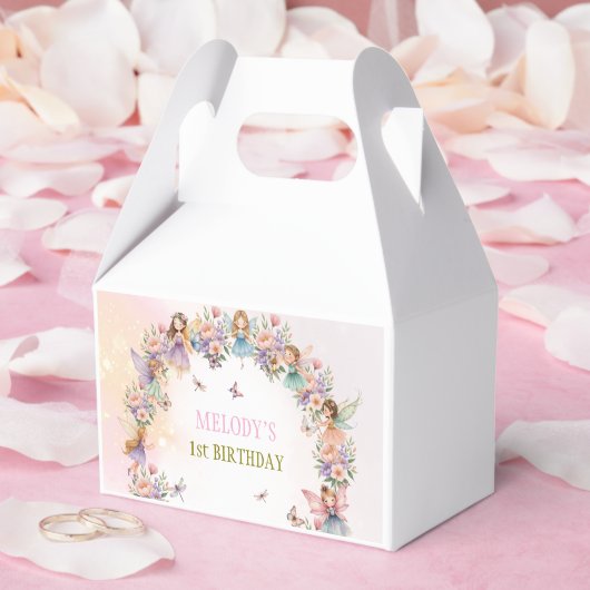 Whimsical fairy garden  bedankdoosjes (Huwelijk)