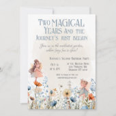 Whimsical Fairy Garden Magic Tweede verjaardag Kaart (Voorkant)