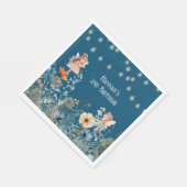 Whimsical Fairy Garden Magic Tweede verjaardag Servet (Hoek)