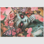 Whimsical Fairy Gothic Paris Gargoyle Decoupage Tissuepapier (Voorkant)