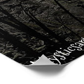 Whimsical Fairy Holding Magical Ball in Forest Art Poster (Hoek)