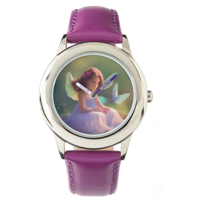 Whimsical Fairy Horloge (Voorkant)