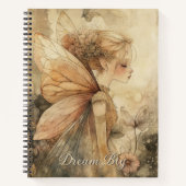 Whimsical Fairy Journal with Dream Big Quote Notitieboek (Voorkant)