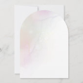 Whimsical Fairy Magical 4e Verjaardag Uitnodiging (Achterkant)