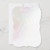 Whimsical Fairy Magical 4e Verjaardag Uitnodiging (Achterkant)