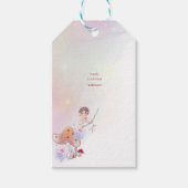 Whimsical Fairy Magische 4e Verjaardag cadeau labe Cadeaulabel (Voorkant)