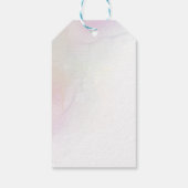 Whimsical Fairy Magische 4e Verjaardag cadeau labe Cadeaulabel (Achterkant)