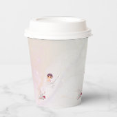 Whimsical Fairy Magische 4e verjaardag kopjes Papieren Bekers (Voorkant)