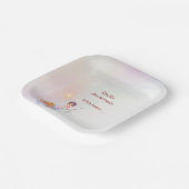 Whimsical Fairy Magische 4e Verjaardag papier bord (Gebogen)