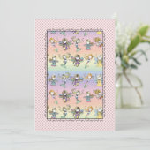 Whimsical Fairy Mermaid and Angel Party nodigt uit Kaart (Staand voorkant)