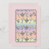 Whimsical Fairy Mermaid and Angel Party nodigt uit Kaart (Voorkant / Achterkant)