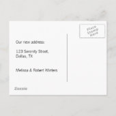 Whimsical Fairy Mushroom House.. Aankondigingskaart (Achterkant)