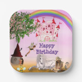 Whimsical Fairy Party Papieren Borden Bordje (Voorkant)