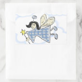 Whimsical Fairy Rechthoekige Sticker (Tas)