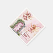 Whimsical Fairy-thema verjaardagsfeestje Servet (Hoek)