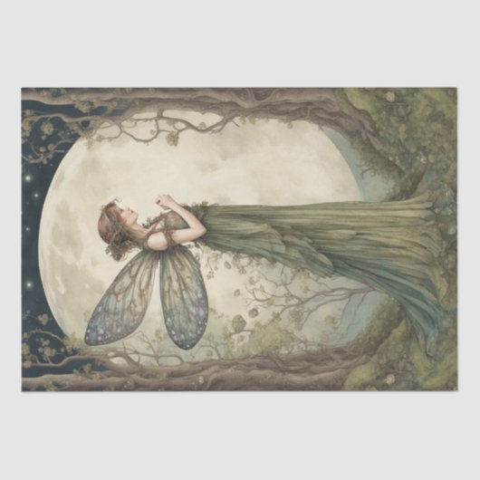 Whimsical Fairy Tissuepapier (Voorkant)