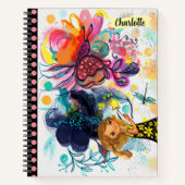 Whimsical Fairy  Watercolor Art Sketchbook for Notitieboek (Voorkant)
