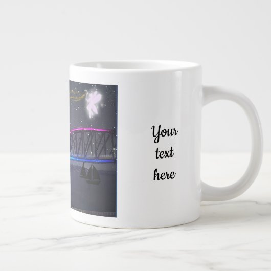 Whimsical fairycore koffie mok met regenboog (Rechts)