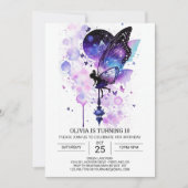 Whimsical Fairycore Verjaardag Bliss Kaart (Voorkant)