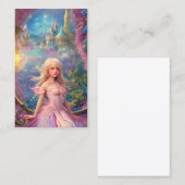 Whimsical Fairyland achtergrond Visitekaartje (Voorkant / Achterkant)