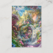 Whimsical Fairyland achtergrond Visitekaartje (Voorkant)
