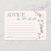 Whimsical Fairytale Garden & Bows advies Informatiekaartje (Voorkant)