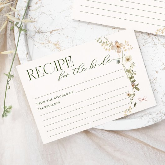 Whimsical Fairytale Garden & Bows Recept Informatiekaartje