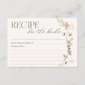 Whimsical Fairytale Garden & Bows Recept Informatiekaartje (Voorkant)