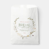 Whimsical Fairytale Garden & Bows Vrijgezellenfees Bedankzakje (Voorkant)