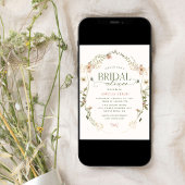 Whimsical Fairytale Garden & Bows Vrijgezellenfees Kaart