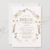 Whimsical Fairytale Garden & Bows Vrijgezellenfees Kaart (Voorkant)