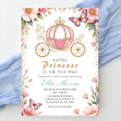 Whimsical Fairytale Princess Baby Shower Kaart