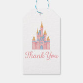 Whimsical Fairytale Princess Castle Gift Label Cadeaulabel (Achterkant)