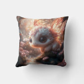 Whimsical Fantasy Creature Pillow Kussen (Achterkant)