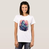 Whimsical Fantasy Eenhoorn T-shirt (Voorkant volledig)