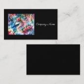 Whimsical Fantasy Eenhoorn Visitekaartje (Voorkant / Achterkant)