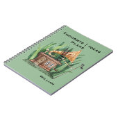 Whimsical, Fantasy Gramophone House, Zee Groen Notitieboek (Linkerzijde)