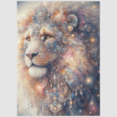 Whimsical Fantasy Leeuwenkoning Aslan Decoupage Tissuepapier (Voorkant)